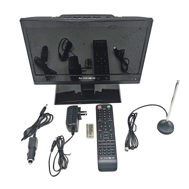 Audiobox® 13-In. 1366 x 768 HD Widescreen Portable TV/DVD Combo with Remote and Car Charger, TV-13D