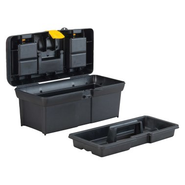 STANLEY® 2-Lid-Organizer 16-In. Portable Plastic Tool Box, 016011R