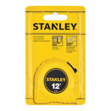 STANLEY® 12-Ft. Self-Lock Visibility Tape Measure, 30-485