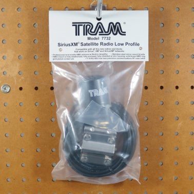 Tram® Satellite Radio Mirror-Mount Low-Profile Antenna with RG58 Coaxial Cable and SMB-Female Connector