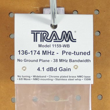 Tram® 136 MHz to 174 MHz Pretuned Gain Antenna