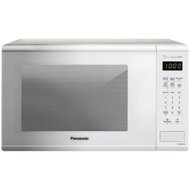 Panasonic® 1.3 Cubic-ft, 1,100-Watt Microwave (White)