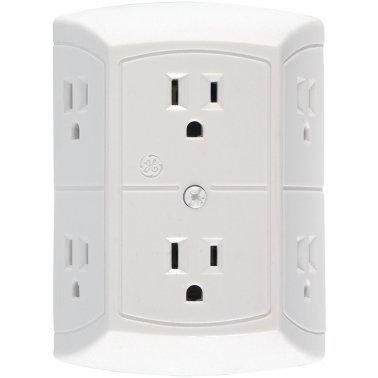 GE® 6-Outlet Wall Tap