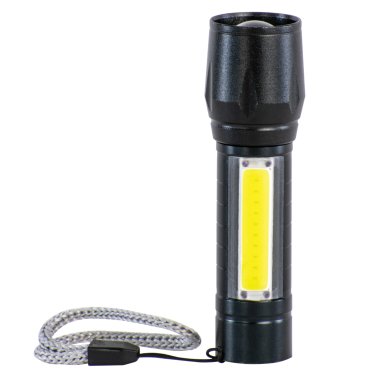 Dorcy® 100-Lumen Ultra HD Aluminum LED Rechargeable Flashlight with Area Light