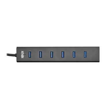 Tripp Lite® by Eaton® 7-Port Portable USB 3.0 SuperSpeed Mini Hub, Aluminum