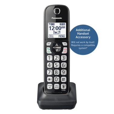 Panasonic® KX-TGD66x Cordless Phone Accessory Handset
