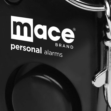 Mace® Brand Personal Alarm Key Chain (Black)