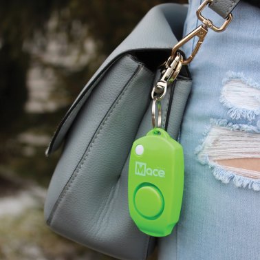 Mace® Brand Personal Alarm Key Chain (Green)