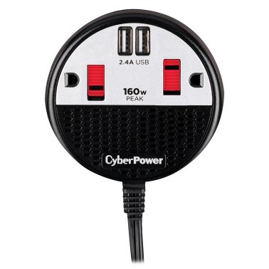 CyberPower® 160 Power Inverter with 2 AC Outlets and 2 USB Ports