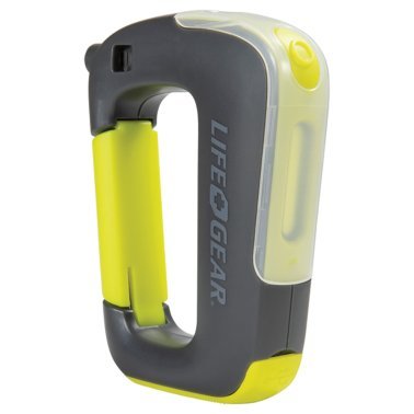 Life+Gear 250-Lumen USB-Rechargeable Clip-Light Flashlight