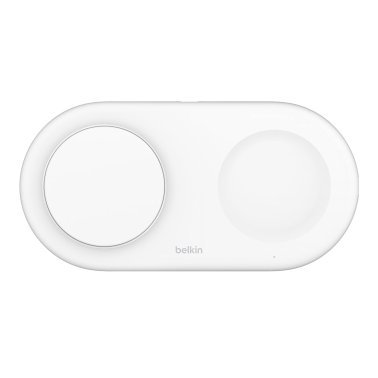 Belkin® BoostCharge Pro 2-in-1 15-Watt Magnetic Wireless Charging Pad with Qi2 and USB-C® Port