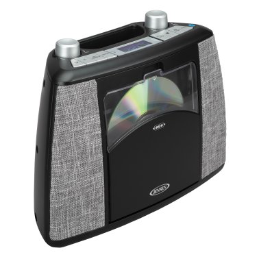 JENSEN® Portable Bluetooth® CD Music System with FM Radio, CD-565 (Black)