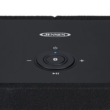 JENSEN® Bluetooth®/Wi-Fi® 30-Watt-Continuous Stereo Smart Speaker with Chromecast™ built-in, JSB-1000