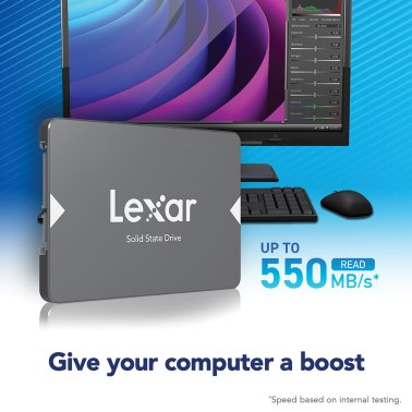Lexar® NS100 2.5-In. SATA™ III (6 GB/s) Solid-State Drive (2 TB)
