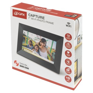 GPX® Capture 7-In. Wi-Fi® Digital Photo Frame