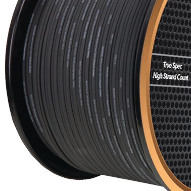 DB Link® Maxkore™ Superflex Soft-Touch 100%-OFC Copper 10-Gauge 100-Ft. Speaker Wire, Black