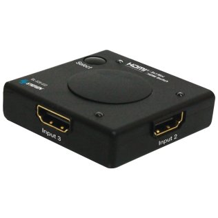 Steren® HDMI® 3 x 1 Mini Switcher