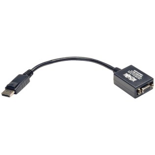 Tripp Lite® by Eaton® DisplayPort™ to VGA Active Cable Adapter, 6"