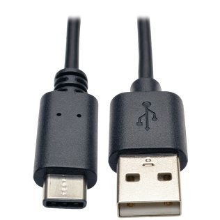 Tripp Lite® by Eaton® A-Male to USB-C® Male USB 2.0 Cable (3 Ft.)