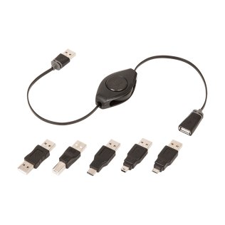 ReTrak® Universal USB Extension Retractable Cord