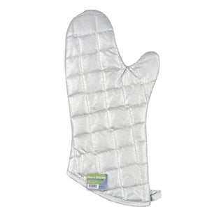 Better Houseware Silver Silicone Oven and BBQ Mitt