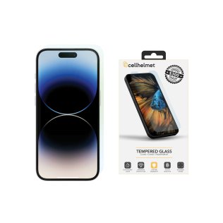 cellhelmet® Tempered Glass Screen Protector with $300 Coverage (iPhone® 15 Pro)