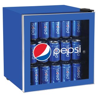 pepsi® 1.8 Cubic-Foot Compact Refrigerator with Glass Door