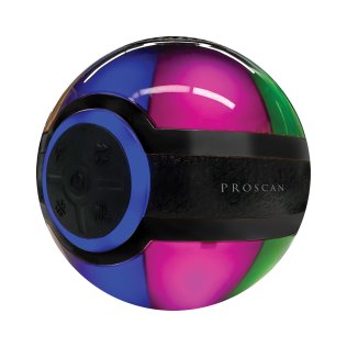 Proscan® Portable True Wireless Bluetooth® Light-up Sphere Speaker, Multicolor, PSP1212