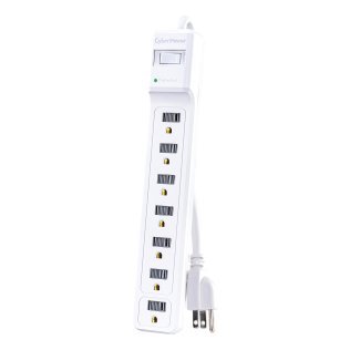 CyberPower® Essential Series B704 7-Outlet Power Strip Surge Protector