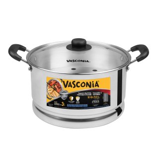 VASCONIA® Steamer with Glass Lid (10 Qt.)