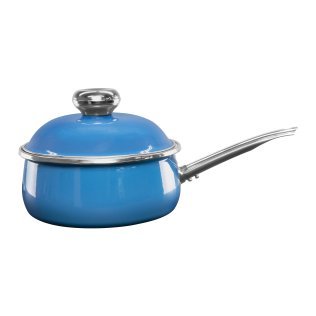 Vita® 3.2-Qt. Enamel-on-Steel Covered Saucepan (Blue)