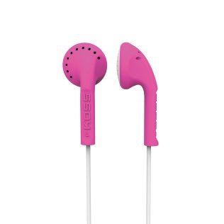 KOSS® KE10 On-Ear Earbuds (Pink)