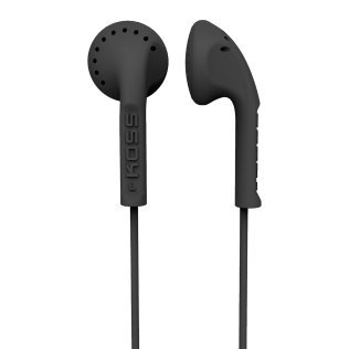 KOSS® KE10 On-Ear Earbuds (Black)