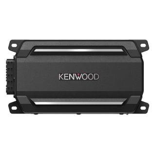 KENWOOD® MaxPower Series 600-Watt-Max 4-Channel Compact Marine/Powersports Class D Amplifier