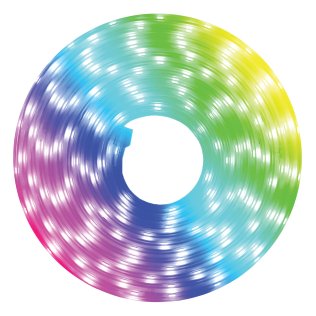 Monster® Multi-Color and Multi-White Indoor/Outdoor LED Light Strip, 16.4 ft.
