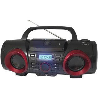 Naxa® MP3/CD Classic Bluetooth® Boom Box