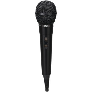 QFX® Unidirectional Dynamic Microphone with 10-Foot Cable