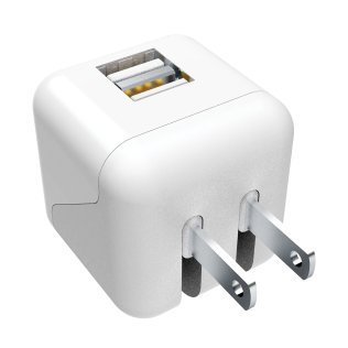 XYST™ 2.4-Amp Dual USB Wall Charger (White)