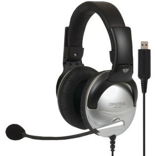 KOSS® SB45 USB Full-Size Over-Ear Communication Headset