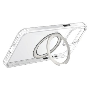 TORRAS® UPRO Ostand™ R Series MagSafe® Case with Rotatable Kickstand (iPhone® 15 Pro; Clear)
