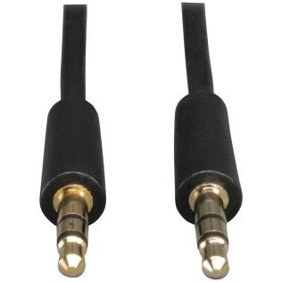Tripp Lite® by Eaton® 3.5-mm Stereo Male-to-Male Cable (3 Ft.)