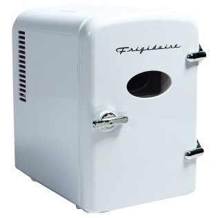 Frigidaire® 0.5-Cubic-Foot Retro Portable Mini Fridge (White)