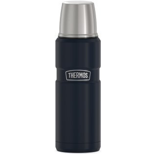 Thermos® 16-Ounce Stainless King™ Vacuum-Insulated Stainless Steel Compact Bottle (Matte Blue)
