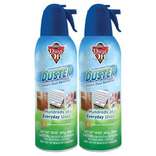 Dust-Off® Compressed Gas Duster (2 Pack)