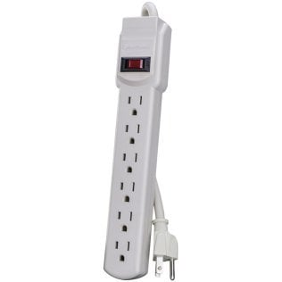 CyberPower® 6-Outlet Power Strip, 3ft Cord
