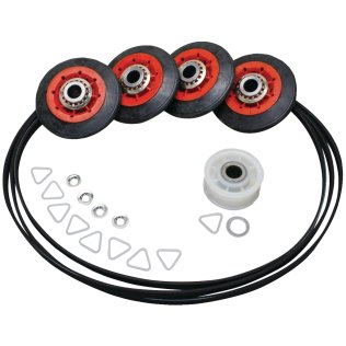 ERP® Replacement Dryer Drum Roller/Idler/Belt Kit for Whirlpool® Part Number 4392067