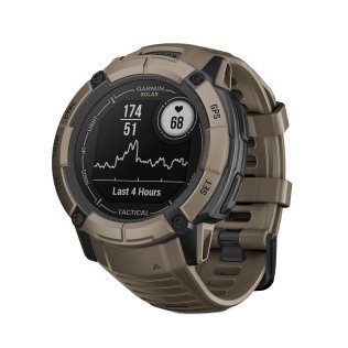 Garmin® Instinct® 2X Solar Smart Watch Tactical Edition (Coyote Tan)