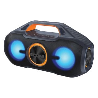 ION® AquaSport™ Max Portable Bluetooth® Waterproof Speaker with Speakerphone, Stereo-Link™, and LED Lights