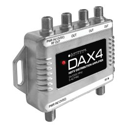 Antennas Direct® Antennas Direct DAX 4K/8K-Ready TV Antenna Distribution Amplifier (4 Output)