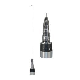 Browning® 160-Watt Wide-Band 136 MHz to 174 MHz Unity-Gain Antenna with NMO Mounting (Stainless Steel)